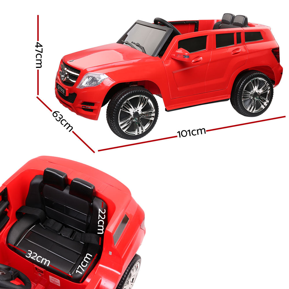 Rigo Kids start button Ride On Car - Red